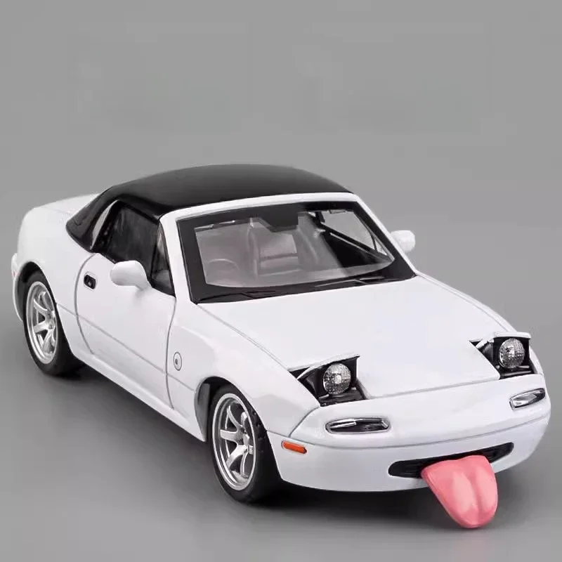 1:32 Mazda MX5 MX-5 RX7 Supercar Metal Alloy Diecast Toy Car Model Collectibles Birthday Gift Sound & Light Children Toy Hobbies 2