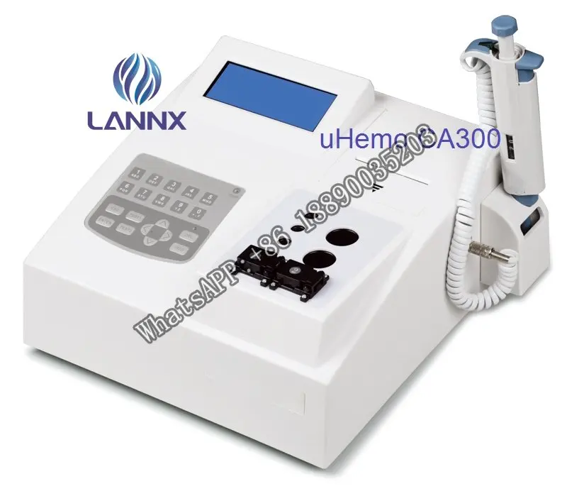 

Lannx uHemo CA300 Semi-Auto Blood Chemistry Coagulation Analyzer for hospital and Clinic Use Medical Equipment coagulometer