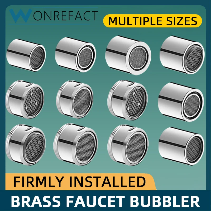 ก๊อกน้ํา Bubbler ก๊อกน้ําห้องครัว Aerator ห้องน้ําในครัวเรือน Diffuser TAP อุปกรณ์เสริมประหยัดน้ํากรองหัวฉีดอุปกรณ์ครัว 1