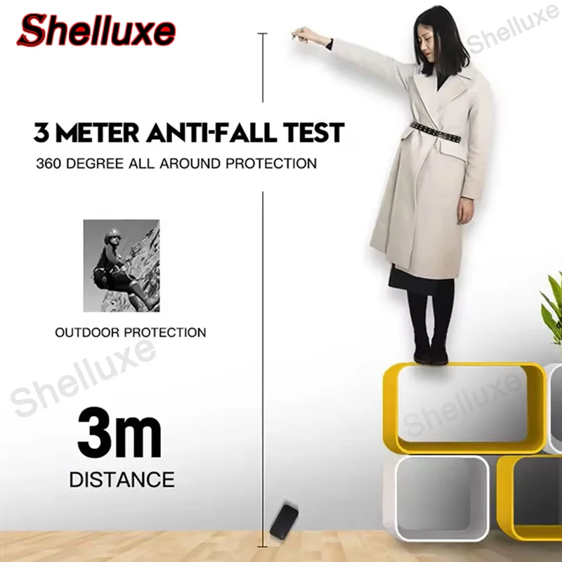 Shelluxe Square Liquid Silicone Silky Feel Case Cover