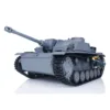 Metal Mato 1/16 Stug III RC Tank KIT Infrared Barrel Recoil Grey Color 1226 TH00670-SMT4 1