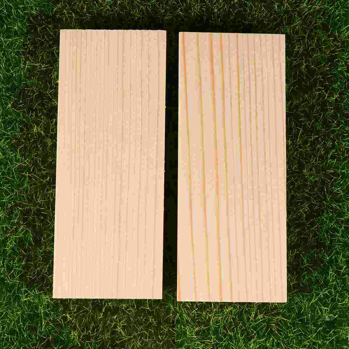 

Wood Blank Boards Photography Props: basswood blocks 20pcs Unfinished Panels Boards Photo Background Props for DIY Pouring