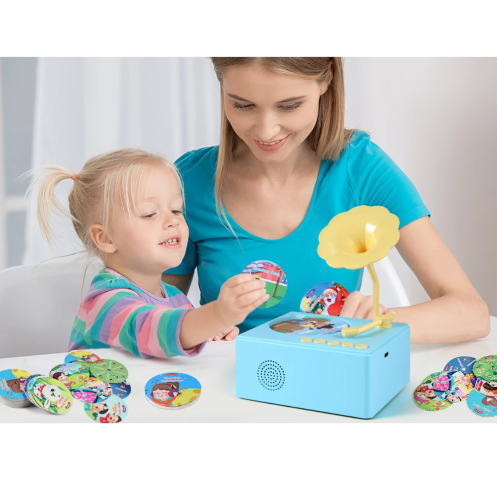 Children's Early Childhood Phonograph Kids Language Learning Machine Children's Birthday Gifts Kids Puzzle Baby Sleeping Music 3