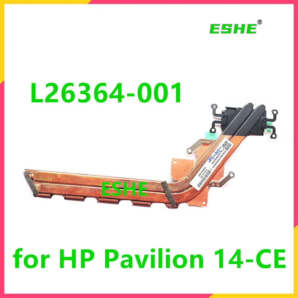 

L26364-001 Cooler For HP 14-CE CE0027TX CE0016TU CE1007TX CE0035TX TPN-Q207 fan radiator cooling module TPN-Q207 TPN-Q208 15-CS