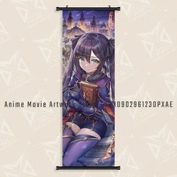 Anime - Inspired Kawaii Wall Art Canvas - Arlecchino Home Decor Poster - 30x90cm(12x36inch) (Ys14 - 14)