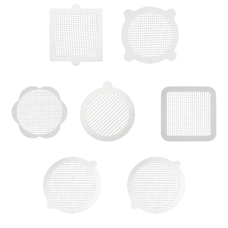

10pc Hair Catcher Drain Stopper for Bathroom and Kitchen Disposables Floor Drain