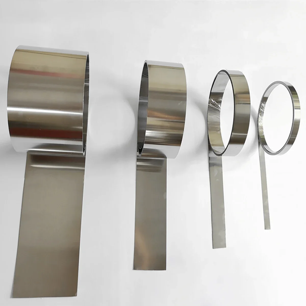 304 Stainless Steel Foil Strip Steel Foil Roll Narrow Strip Width 10 20 30 40 50 100mm Thick 0.1mm 0.2 0.3 0.4 0.5 1mm 1 Meter stainless steel wires copper strip titanium foil