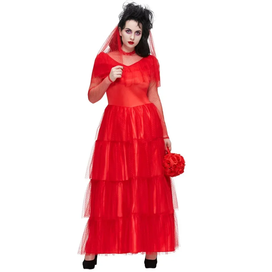 

Halloween Cosplay Ghost Bride Zombie Fancy Masquerade Costume