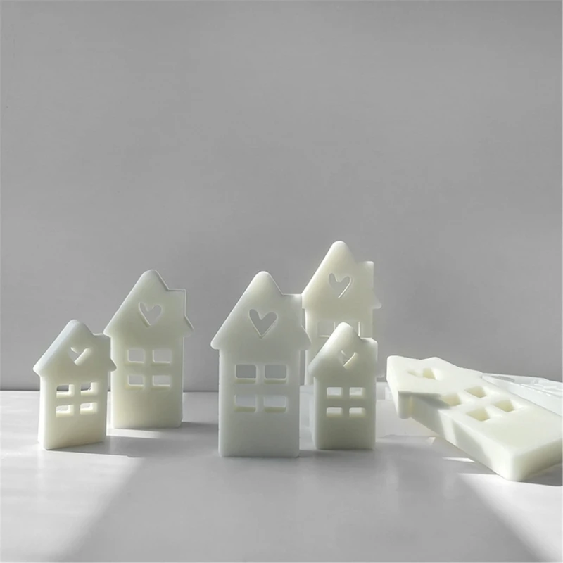 양초 금형 수지 주조 금형 DIY 3D 실리콘 금형 기하학 양초 금형 양초 만들기위한 실리콘 금형 수공예품