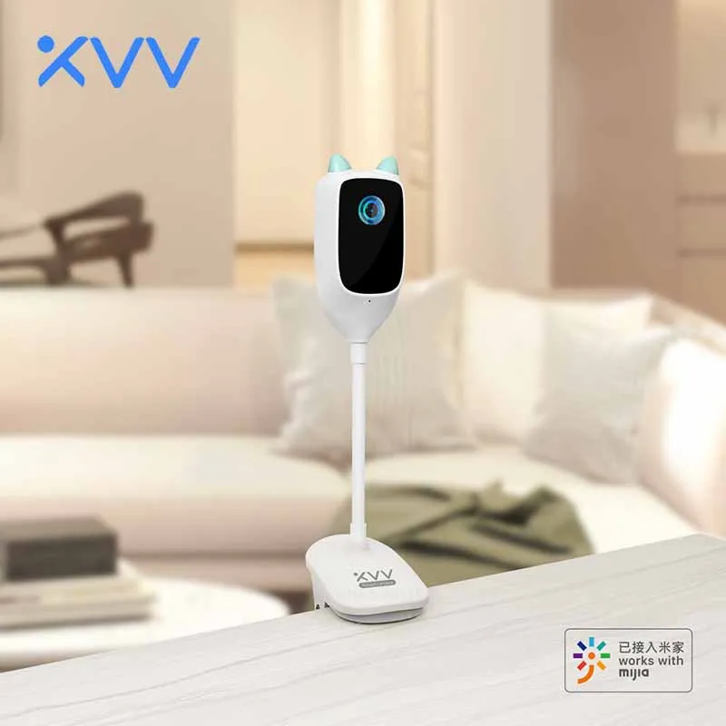 

Xiaovv Intelligent Baby Monitor Work With Mijia APP Baby Cry Detection 940nm Infrared Night Vision Motion Detection Alarm Push