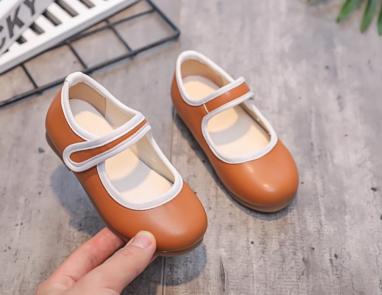 children's sandals Shoes For Girls Leather Mary Jane Shoe Best Sell Sofa New Rubber Elegant Princess Dance Shoe Spring Summer Shoe Size 21-30 Kids children's shoes for high arches