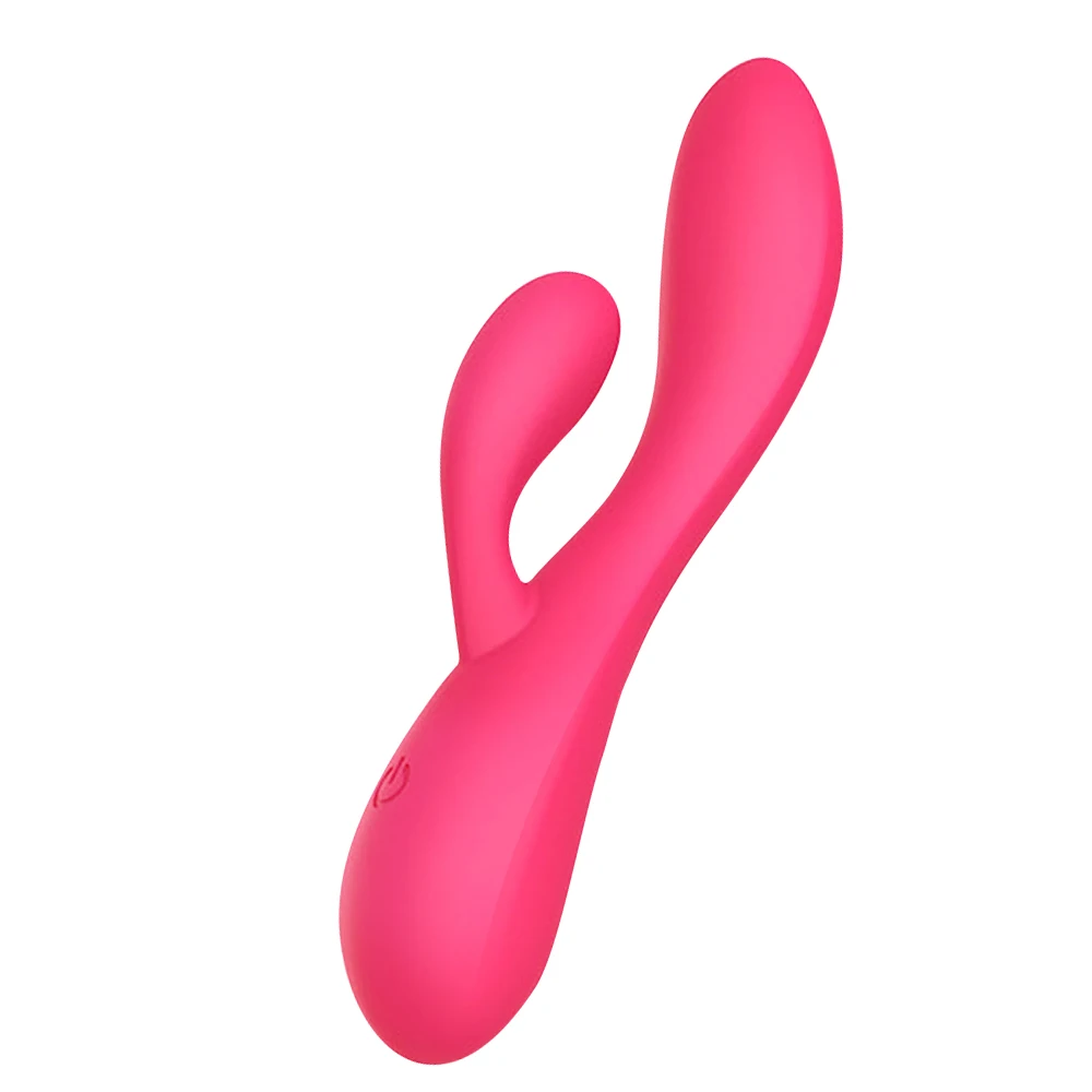 Vibratore a dildo a 10 frequenze, vibratori a coniglio, giocattoli sessuali a bacchetta per donne, masturbatore femminile, doppi motori, punto G, clitoride_voghion.com