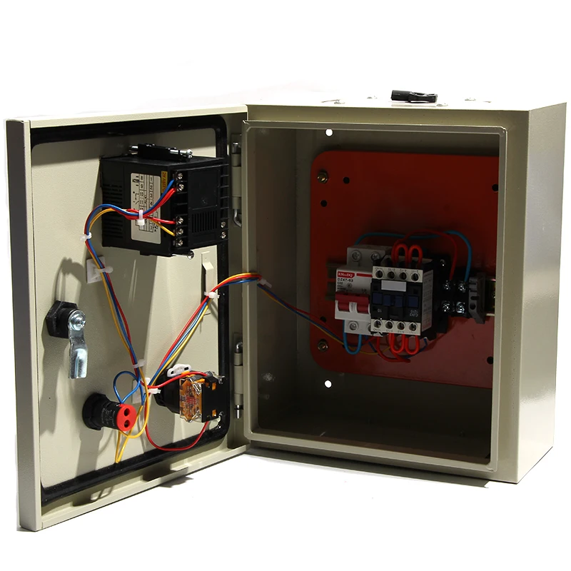 

220V 8/10KW Temperature Controller Box 30cm Length 25cm Width 14cm Height Directly Control the Heater Control Regulation