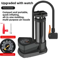 Portable Foot Air Pump With Meter