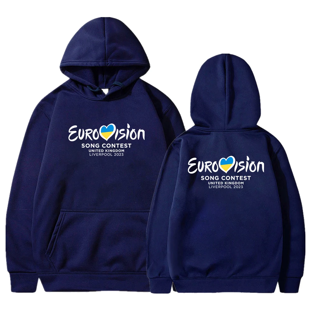 Eurovision Hoodie Long Sleeve Streetwear Women Men Hooded Sweatshirt Eurovision Song Contest Fashion Clothes