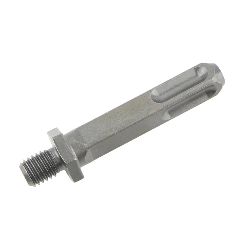 Diamant-Kern-Bit-Adapter, M10-Gewinde auf Sechskant/SDS Plus/quadratischer Schaft, M10-Gewinde, Umwandlung, Pleuel für Lochöffner-Werkzeug – Detail 8