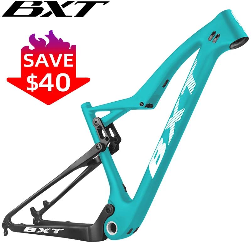 Bicycle Parts Bicycle Frame 29er Carbon Full Suspension 100mm Travel 148x12mm