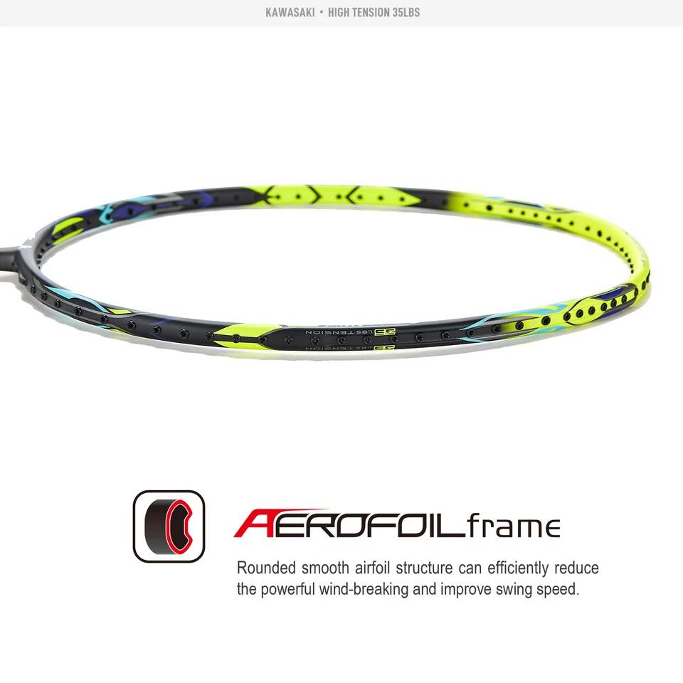Kawasaki バドミントンラケットハイテンション G30 4U 30T カーボン