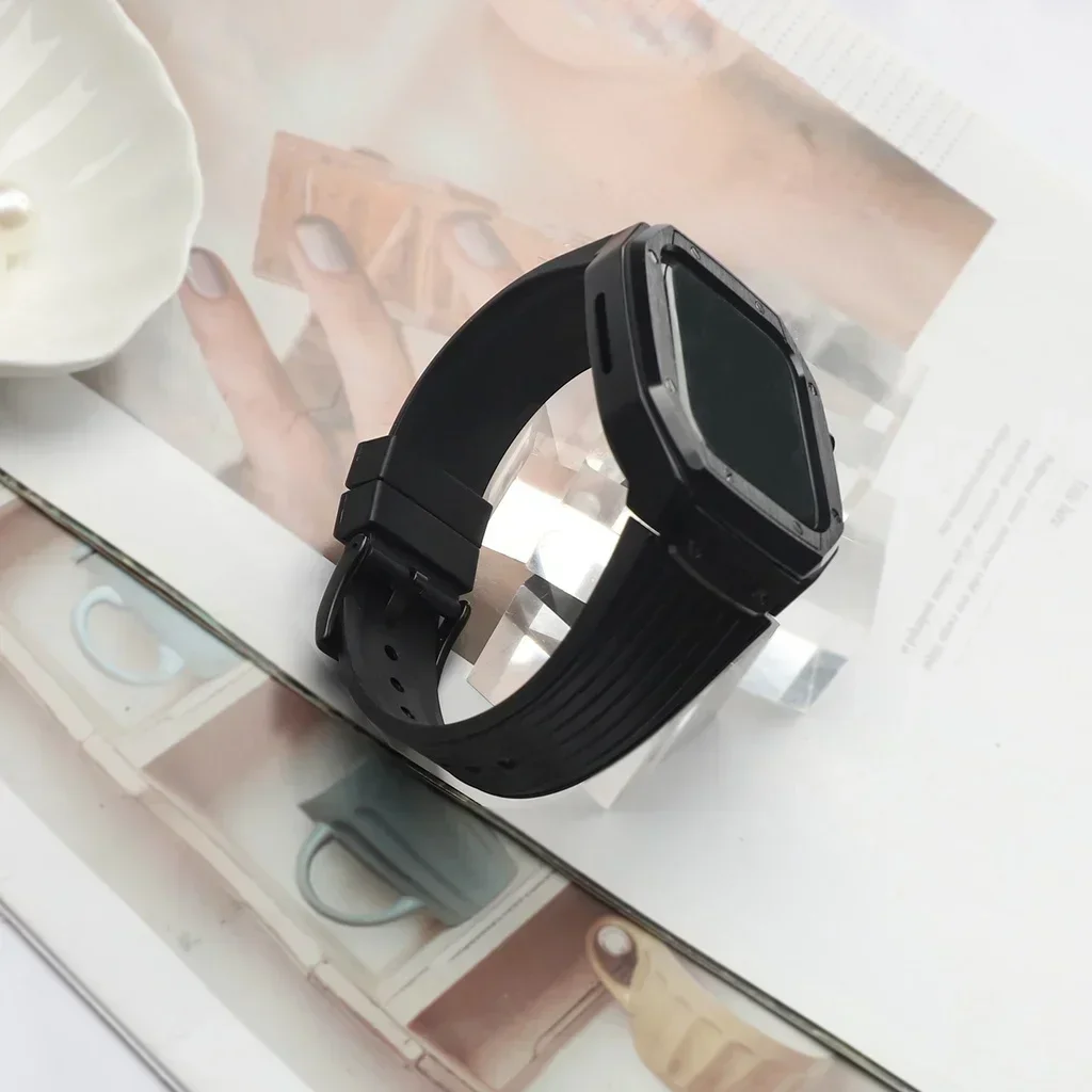 Ÿ Ż ̽ TPU Ʈ,  ġ 9 8 7 45mm  ŰƮ, ̿ġ ø 6 5 4 se 44mm ü ׼
