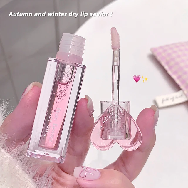 Gege Bear plant Extract Lip Balm Set Moisturizing Lip Balm Lip Gloss Set Moisturizing Colorless Moisturizing 5