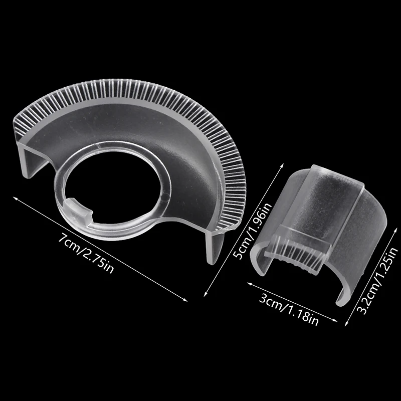Transparent Cover For Micro Angle Grinder 90&deg; Electric Elbow Grinding Machine Clamp Chuck Elbow Engraving Polisher Accessory