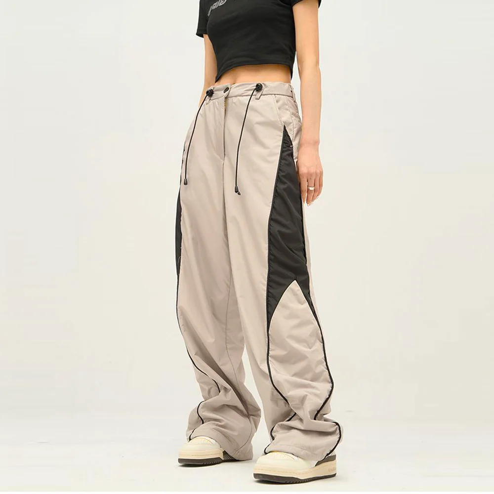 Women's Y2K Clothes Vintage Sweatpants Track High Street Casual Pants Baggy Couple Wide Leg Trousers Jogger Fashion Style 2023