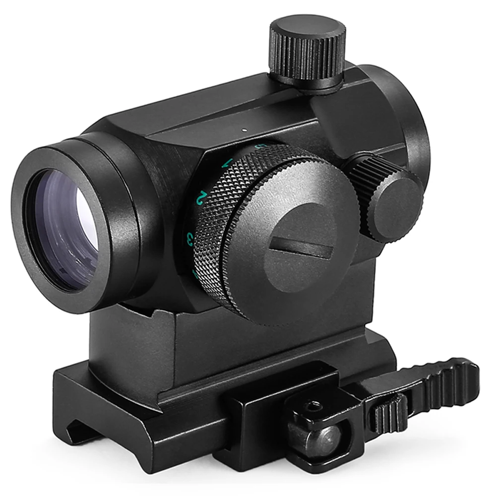 

Tactical 1x30 Red Dot Sight 3 MOA Optics Hunting Fit AK47 AR15 20mm Picatinny Weaver Rail