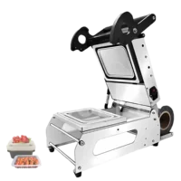 Tabletop Manual Press-type Tray Sealer For Restaurant Takeout Food Frozen Food Packing, Supermarkets 2