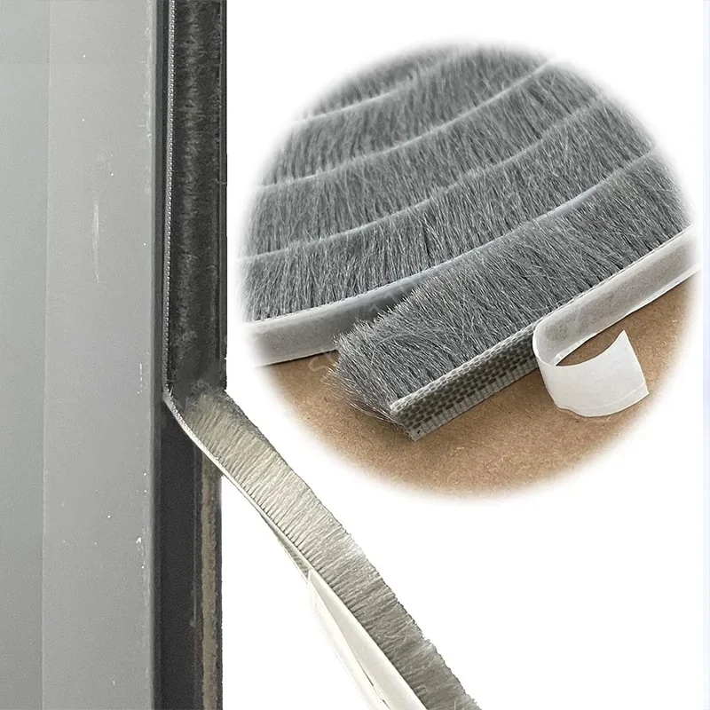 Self-Adhesive Weatherproof Door & Window Sealing Strip - 10 Meters