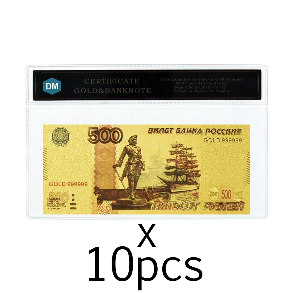 10pcs/set Russian 5-5000 Rubles Fake Money Dollar Gold Banknote Euro Price  Bill Bank Collectible Business Gift - AliExpress