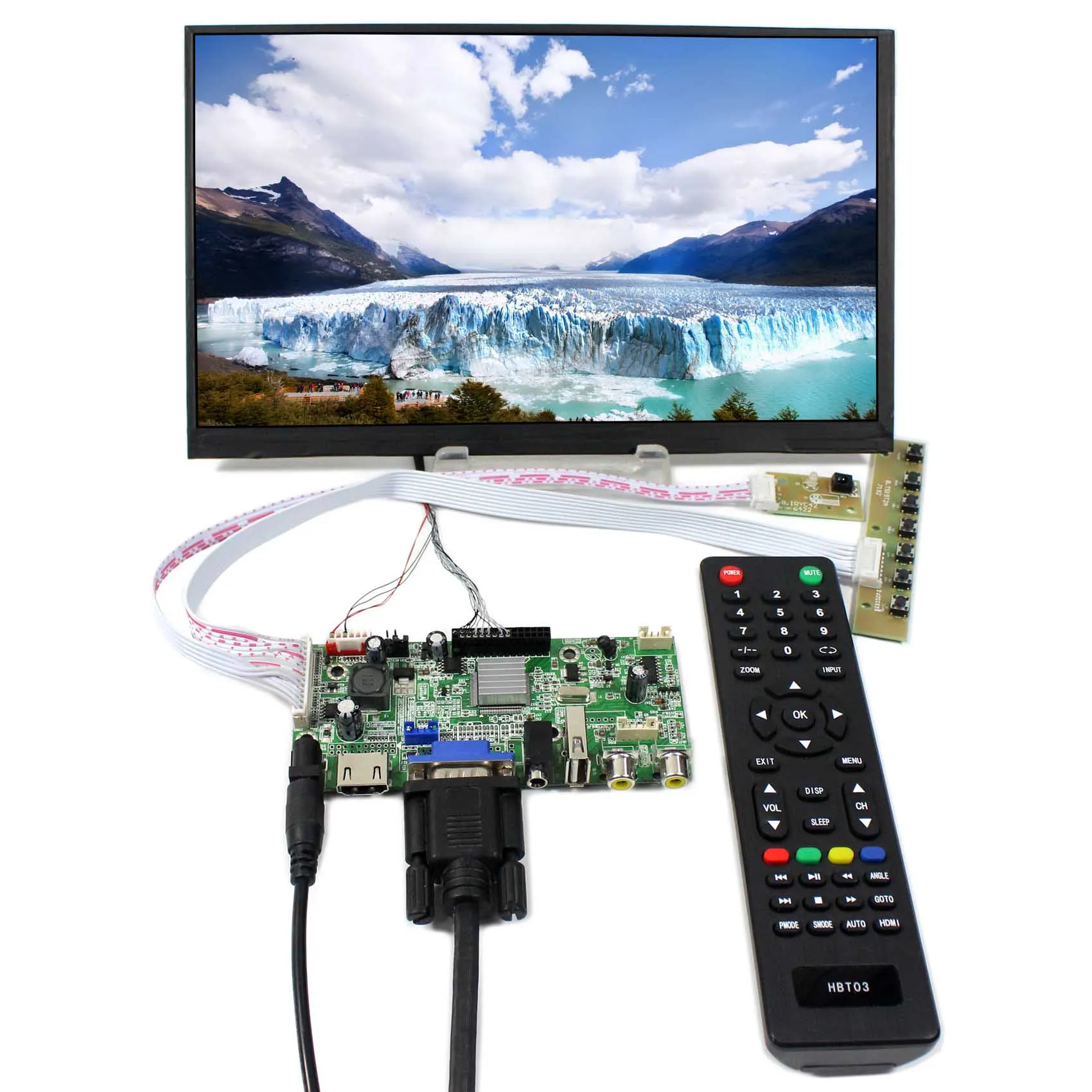 

10.6inch IPS LTL106AL01 1920x1080 LCD Screen with HD MI VGA AV USB LCD Controller Board Backlight WLED