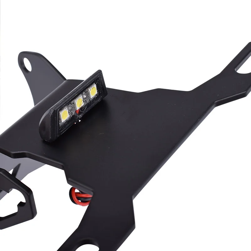 Motorcycle License Plate Holder Mount Tail Rear Bracket For Honda CB650R CBR650R 21-