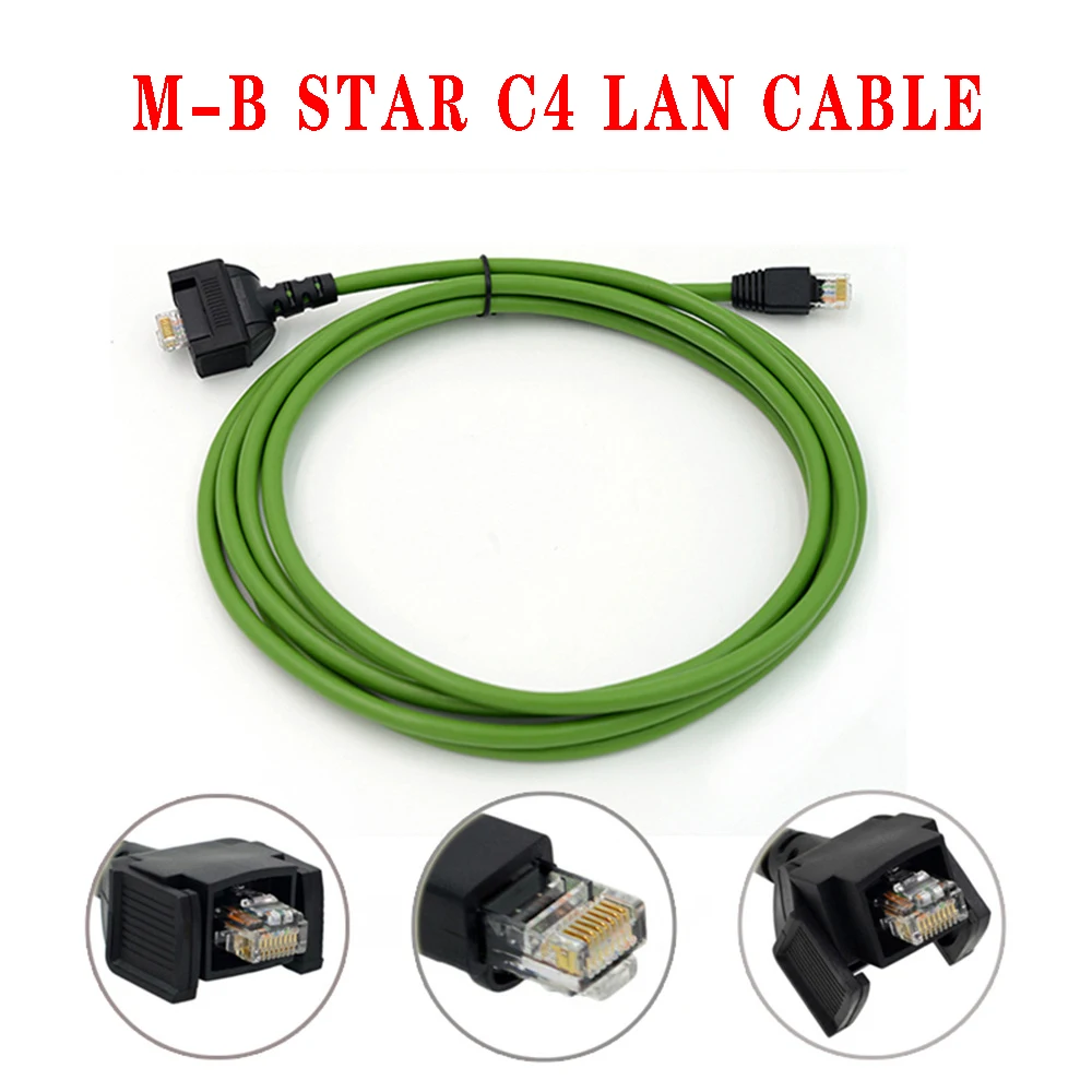 

for Be-nz Tester C4 Network Cable OBD2 SD MB STAR C4 C5 Automotive Diagnosis Disconnect the Tool Network Cable