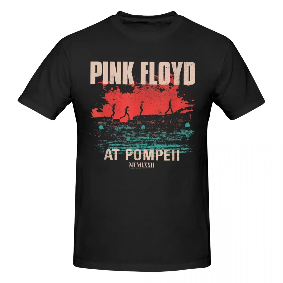 Grunge Vintage Pink Floyd Grafik T-Shirt Y2K Anime Mode Herren Kurzarm Musterdruck Hochwertige Kurzarm – Detail 12