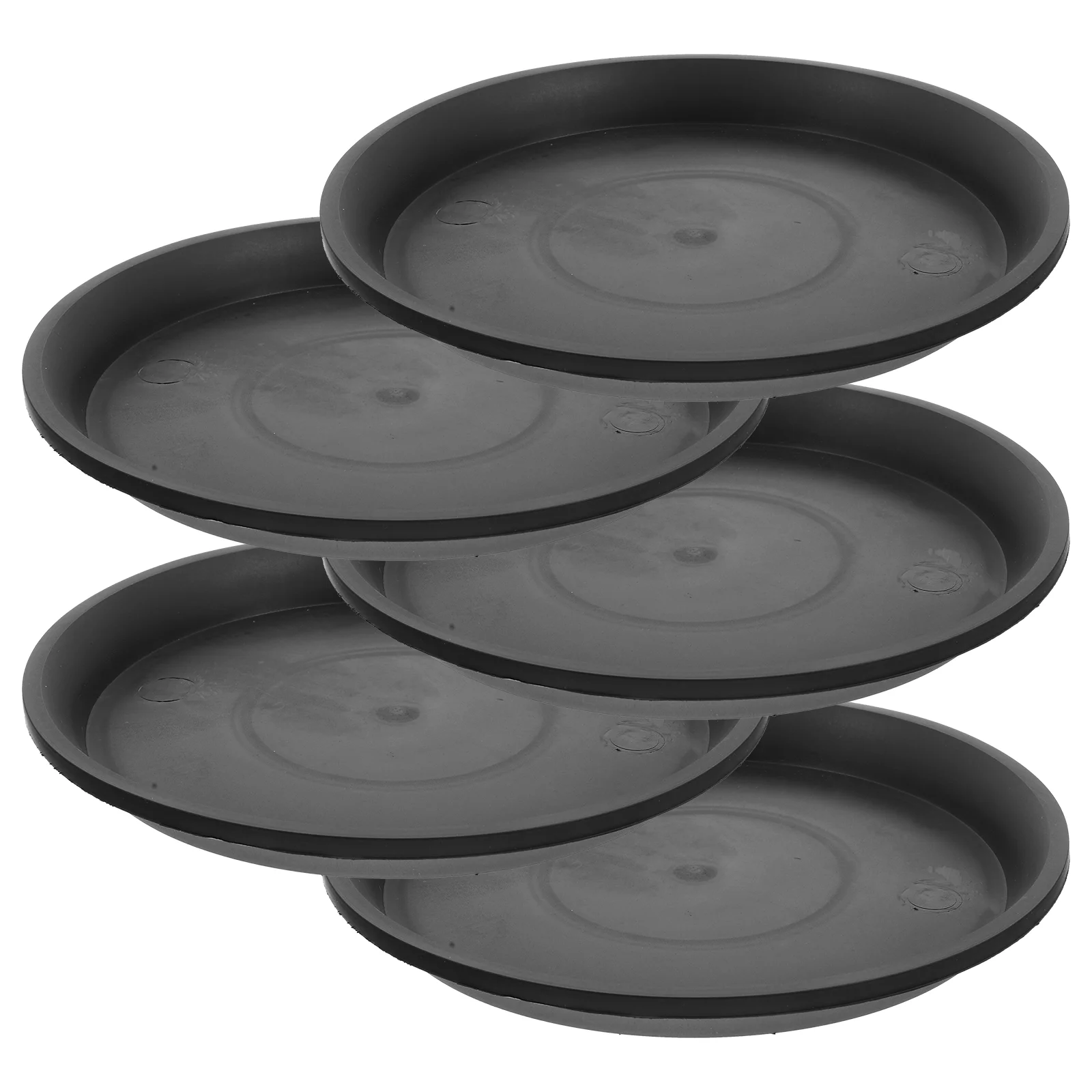 

10 Pcs Plant Drip Tray Saucer Flower Pot Holder Flowerpot Trays Pp Bottom Bases Water Plates