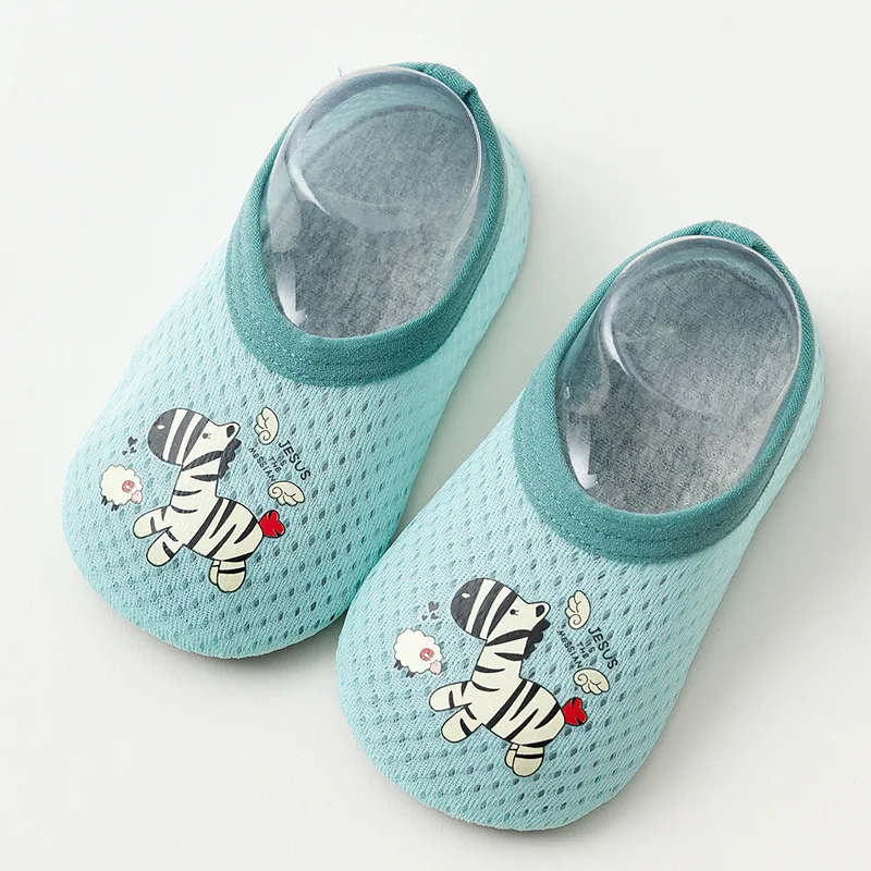 Baby Floor Sock Shoes Newborn Baby Infants Toddler Soft Sole Anti-skip Girls First Walker Children Home Shoes for 0-4Year Kids images - 6