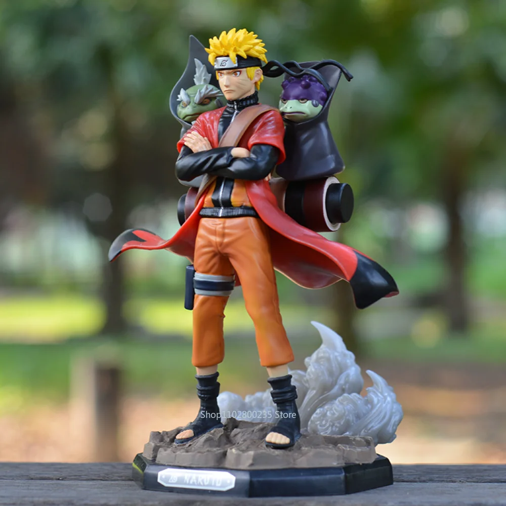 

30CM Uzumaki Naruto Sage Anime Action Figures PVC Toys Naruto Shippuden Collector Figurine Model Doll Halloween Christmas Gift