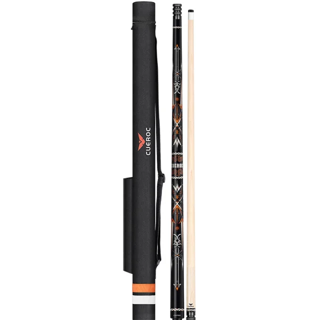 Cueroc 58" Design Inspiration Billiard Pool Cue Stick 12.5mm Extender Case Set 1