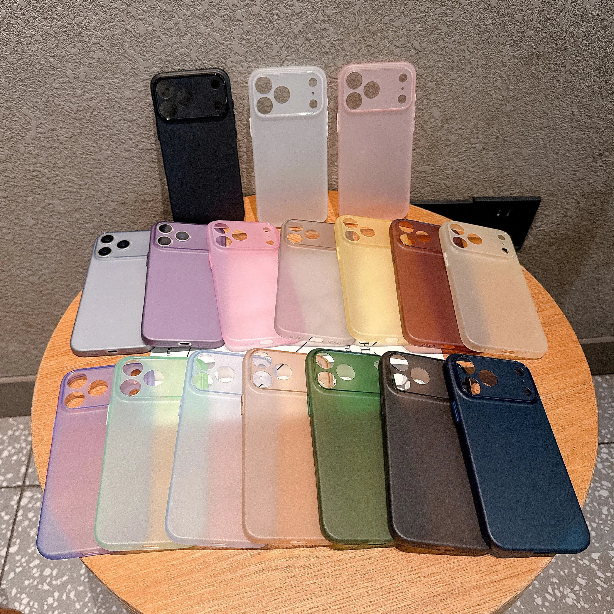 Matte Soft Silicone Ultra-Thin Protective Phone Case