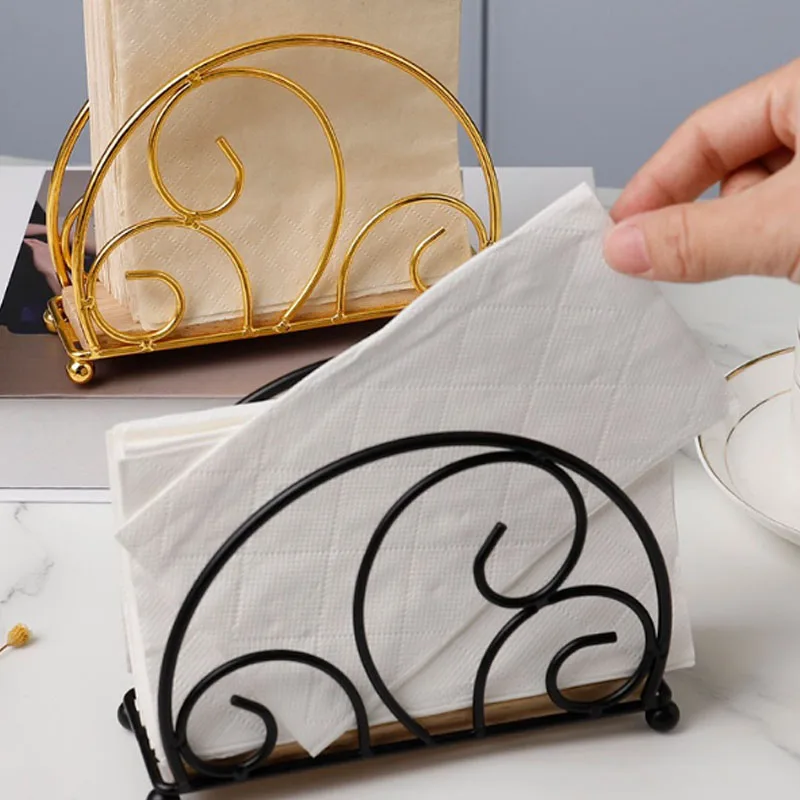 Iron Cloud Shaped Napkin Holder for Home Decor