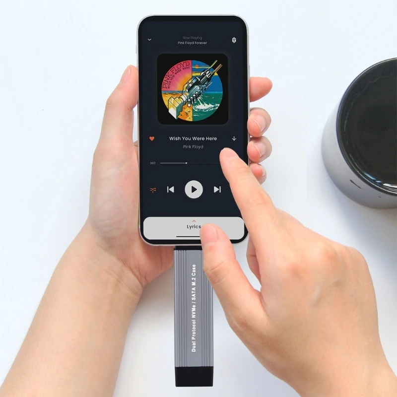 2023 ο M.2 NVMe SSD Ŭ  USB C PCIe NVMe M.2 PCIE ˷̴ M.2 ̽ SSD Ŭ   