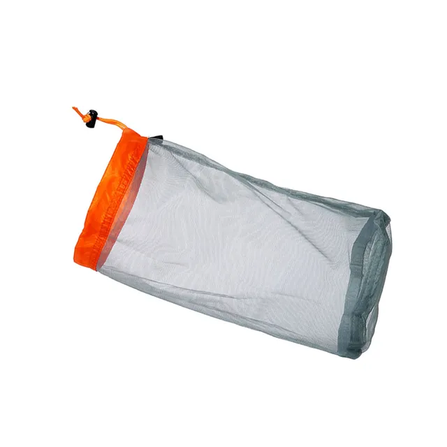 Ultralight Outdoor Mesh Drawstring Storage Bag 6