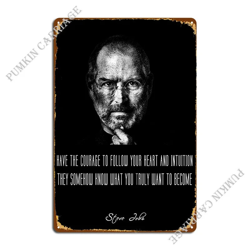

Металлический Настенный декор Steven Jobs, Настенный декор, индивидуальное украшение, фотопостер