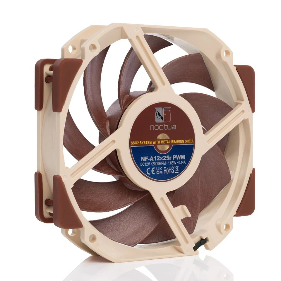 NF-A12x25 PWM 120mm PREMIUM FAN (5個セット) Amazon.com: Noctua NF-A12x25 5V PWM, Premium Quiet Fan with