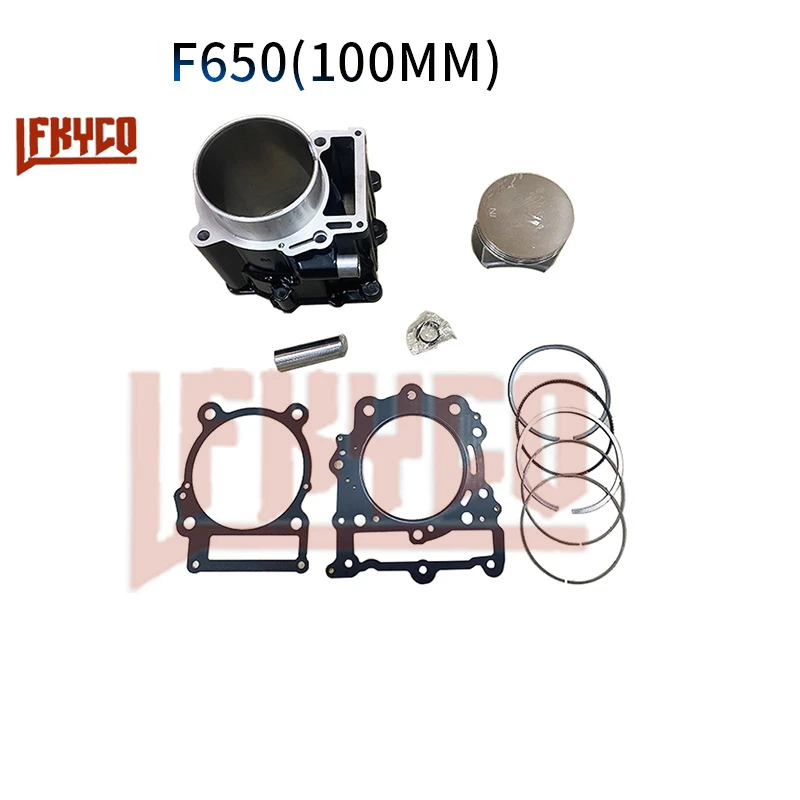 100MMBigBore650ccCylinderKitPistonRingsToolGasketSetforBMW