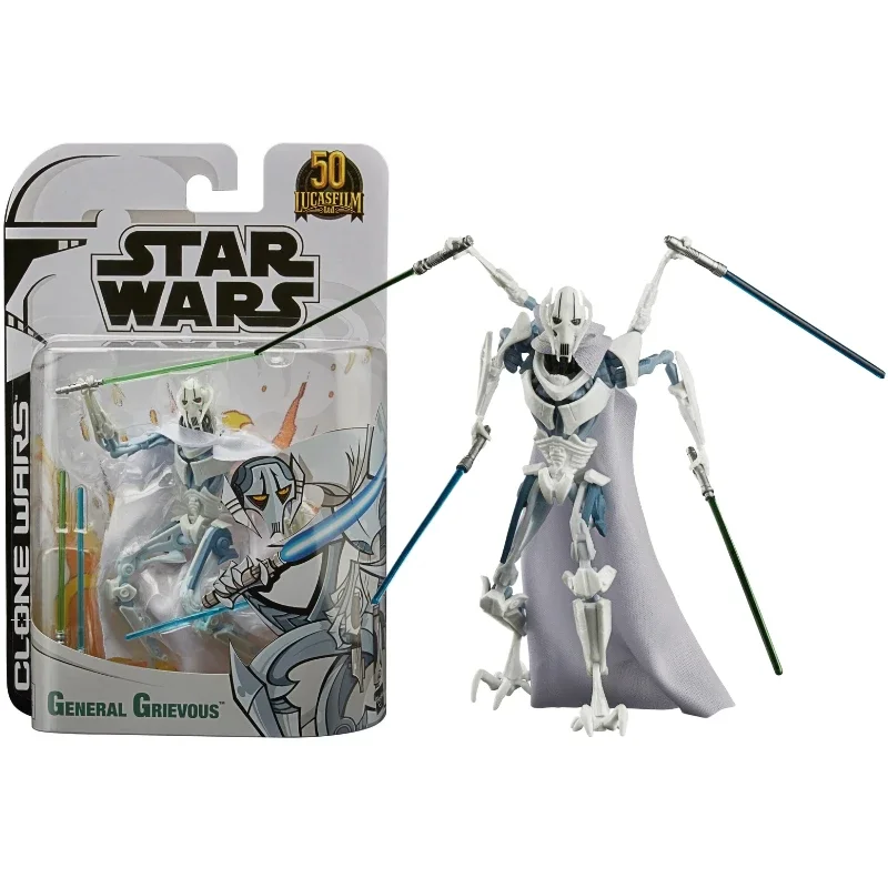 

Hasbro Star Wars Clone Wars Tcw Animated 15cm General Griffith 6 Inches Toy Available For Hands-On Arc Clone Boxed Gift Handwor