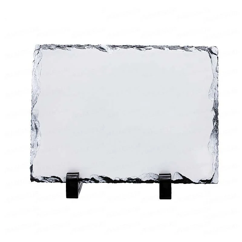 Cadre Photo Rectangulaire En Ardoise Blanche Pour Sublimation U2013 SH15