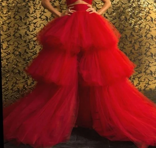 

Tiered Evening Dresses Ruffles Evening Gown Elegant Boho Prom Dress Robe De Soiree