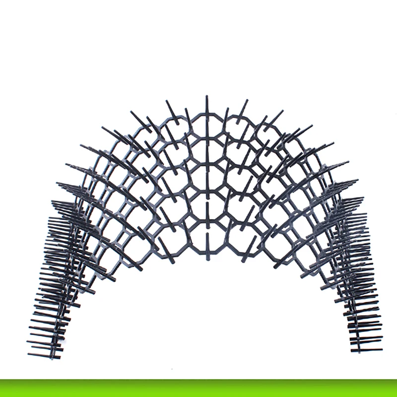 

Садовый коврик для кошек Scat, отпугивающий коврик для сдерживания кошек и собак, пластиковый, с питанием от растений