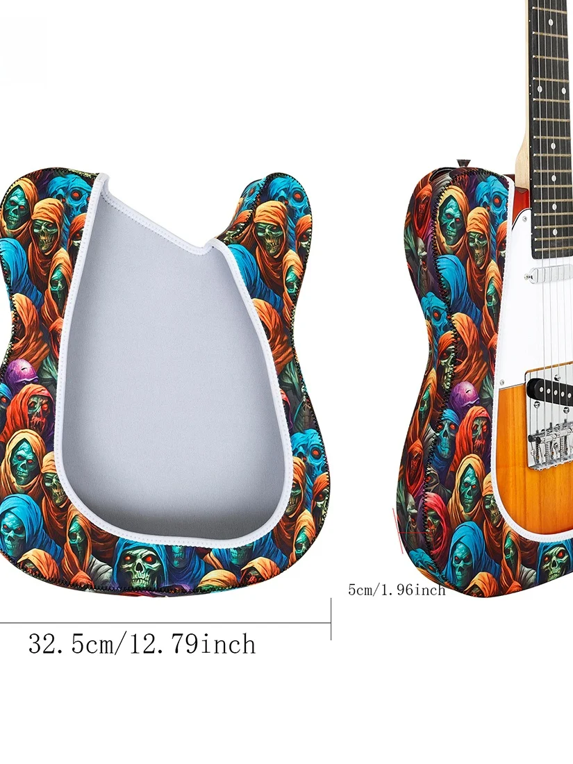 IRIN 두꺼운 방수 일렉트릭 기타 보호 케이스 GT114 초보자 및 성인을 위한 내마모성 범용 기타 케이스